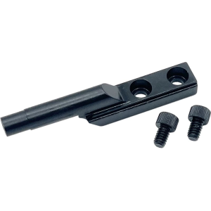 LBE Unlimited AR15 Bolt Carrier Gas Key, Firearm Parts, Manganese Phosphate Finish, Black.