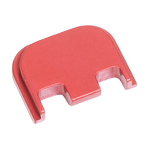 Timber Creek Outdoors GL43XSCPR Slide Cover Plate Red Aluminum Fits Glock 43X/48