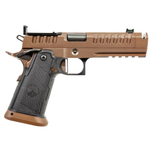 Watchtower F-1 Watchtower Firearms Apache 9mm 4.6\" 20+1 Pistol Coyote Brown Ambi Safety - $2999.99 at Classic Firearms