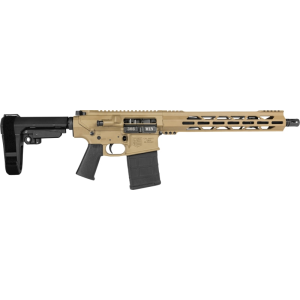 Diamondback DB10 Carbon Pistol 308 Win 13.5\" Threaded FDE SBA3 20Rd - Diamondback