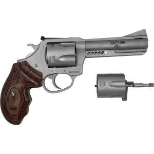 Charter Arms Mag Pug Combo 73942 Revolver, .357 Magnum/9mm, 4.2\" Barrel, 5-Round, DA/SA, Ported Barrel, Walnut Grips