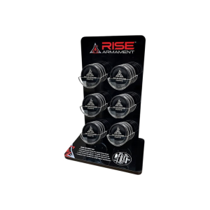 Rise Armament RAOSKDISPLAY Oh S#IT Kit AR-15 Spare Parts Black Aluminum