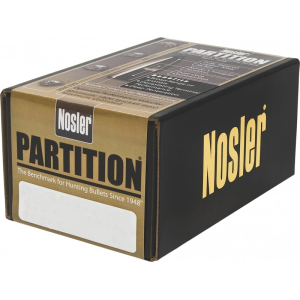 Nosler 44801 Partition Spitzer 35 Caliber .358 250 GR 50 Per Box