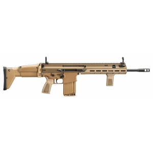 Fn FN SCAR 17S .308 Win / 7.62 NATO 16\" Barrel 20rd Semi-Auto Rifle, FDE, Short Stroke Gas Piston W/ Gas Regulator, Suppressor Ready - $3749.99 at Classic Firearms
