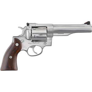 Ruger Ruger 5043 Redhawk 44 Rem Mag Caliber with 5.50\" Barrel, 6rd Capacity Cylinder, Overall Satin Finish Stainless Steel & Hardwood Grip - $1046.42 at Classic Firearms