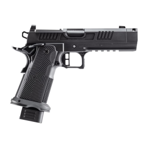 Alpha Foxtrot Alpha Foxtrot AF1911 Romulus AA39X1CIF-XDBK10 Pistol 9mm 4.25\" 10+1 Compensated Barrel Optics-Ready Black DLC - $1399.00 at Classic Firearms