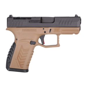 Derya DY9Z DY9Z.TTFDE.TR Pistol 9mm 3.5\" 15rd Striker-Fired Optics-Ready FDE Frame Black Slide - Derya Arms
