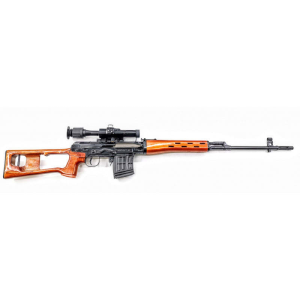 Norinco Model NDM-86 Dragunov Semi-Auto Sniper Rifle in 7.62x54R Cal,10 Round Mag, W / PSO 4x24 Scope, Scope Box, Sling & Accessories, NEW CONDITION