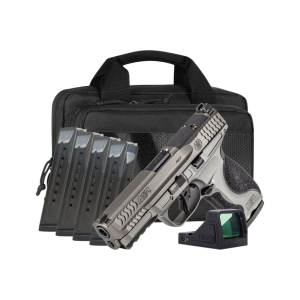 Smith & Wesson Smith & Wesson M&P9 M2.0 Metal 9mm 4.25\" Pistol 17rd OR NTS Tungsten Gray - $849.33 at Classic Firearms