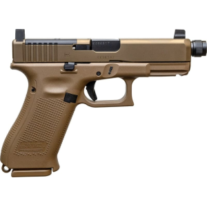 Glock Glock 19X V MOS, Semi-Automatic 9x19mm Pistol, 4.52\" Threaded Barrel, (1) 17 Round & (2) 19 Round Magazines - Coyote Finish - V Series - PV1950S03XMOSTB - $719.99 at Classic Firearms