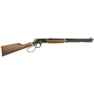 Henry Henry Big Boy .44 Magnum Lever Action Rifle, Brass Receiver with Side Loading Gate, 20\" Blued Octagon Barrel, Walnut Stock, Large Loop Lever, 10+1 Capacity - H006GL - $938.69 at Classic Firearms