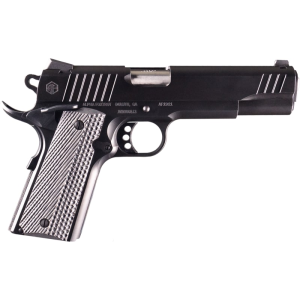 Alpha Foxtrot Alpha Foxtrot AF1911 Standard AA27X4ENA-XQBK08-WBC Pistol .45 ACP 5\" Barrel 7+1 Single Action Black QPQ - $479.01 at Classic Firearms