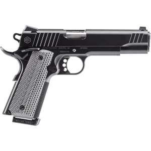 Alpha Foxtrot Alpha Foxtrot AF1911 AA27X4ENA-XQBK08-WBS Pistol .45 ACP 5\" Barrel 8+1 Single Action Black QPQ Serrated Slide, Polymer Grip - $479.01 at Classic Firearms