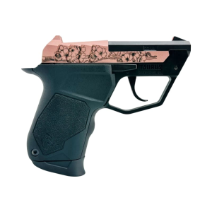 Taurus 22 TUC 22LR 2.5\" Pistol 9rd DAO Cherry Blossom Engraved Rose Gold/Black - Taurus