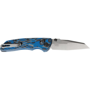 Hogue Deka 3.25\" Folding Wharncliffe CPM 20CV Blade G-Mascus Blue GRN Handle