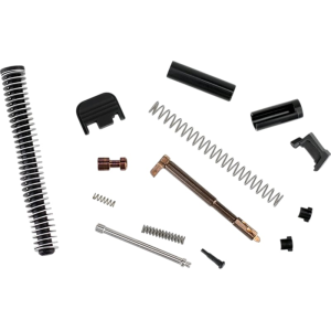 Zaffiri Precision UPK Upper Parts Kit for Glock 17/17L/34 Gen 1-3 9mm No Barrel Black Finish
