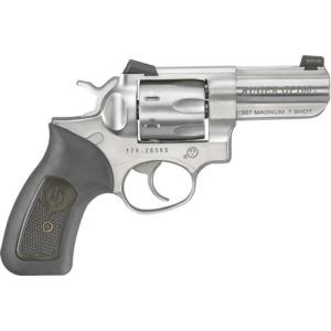 Ruger Ruger GP100 Wiley Clapp II 1789 Revolver, .357 Magnum, 3\" Barrel, 7-Rd, DA/SA, Tritium Front, Stainless - $938.66 at Classic Firearms