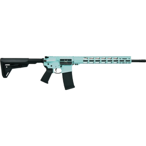 Ruger Ruger AR-556 MPR 8551 Rifle 5.56 NATO/.223 Rem 18\" 30rd Semi-Auto Turquoise Cerakote M-LOK Handguard - $821.79 at Classic Firearms