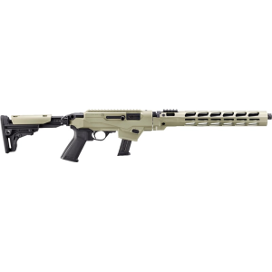 Ruger Ruger PC Carbine 19143 Rifle 9mm 16.12\" 17+1 Semi-Auto Desert Verde Folding Stock Threaded Barrel - $786.79 at Classic Firearms
