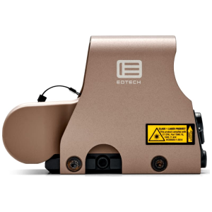 EOTECH XPS3-0 Holographic Sight, 1X, 68 MOA Ring with 1 MOA Dot Reticle, Tan, 1\" Mount, Night Vision Compatible.