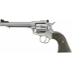 Ruger Ruger New Model Single-Six Convertible 0683 Revolver 22 LR/22 WMR 5.5\" 6rd Stainless Adjustable Sights - $671.94 at Classic Firearms