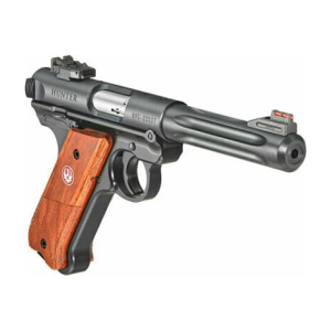 Ruger Ruger Mark IV Hunter 40177 Pistol 22 LR 5.5\" Barrel 10+1 Semi-Auto Blue Fluted HiViz Front Sight - $569.79 at Classic Firearms