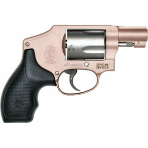 Smith & Wesson Smith & Wesson Model 642 Airweight 13632 Revolver 38 Special +P 1.88\" Barrel 5-Round DAO Rose Gold Frame Stainless - $465.07 at Classic Firearms