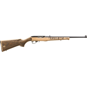 Ruger Ruger 10/22 Sporter 31225 Rifle .22 LR 18.5\" 10-Rd Semi-Auto Engraved Gator Scene, Natural Laminate Stock. - $389.28 at Classic Firearms