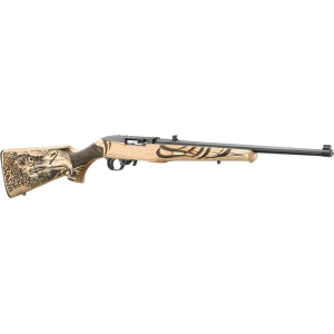 Ruger Ruger 10/22 Eagle 31226 Rifle .22 LR 18.5\" 10rd Semi-Auto Engraved Eagle Laminate Stock, Scope Base Included - $446.79 at Classic Firearms