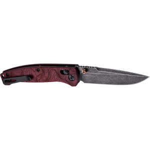Hogue Mysto 3.4\" Drop Point CPM MagnaCut Stonewash Blade Redstone Richlite Folder