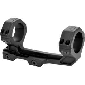 Warne MaxLite 1 Inch MSR Mount 0MOA Black