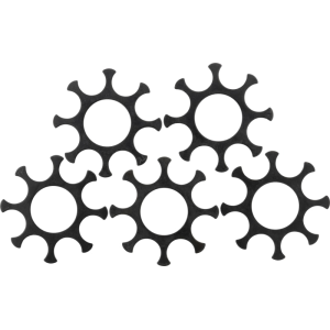 Smith & Wesson 3013767 Moon Clip Full 357 Mag 8rd 5 Pack