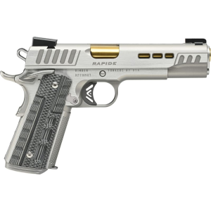Kimber Kimber Rapide Dawn LCI 3000423CA 1911 Pistol .45 ACP 5\" 8+1 Semi-Auto TruGlo TFX Sights Gold TiN Barrel - $1874.79 at Classic Firearms