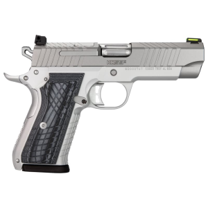 Kimber Kimber KDS9c 3100013 Pistol 9mm 4.09\" 10+1 SA Optics-Ready KimPro Silver G10 Grips - $1411.79 at Classic Firearms