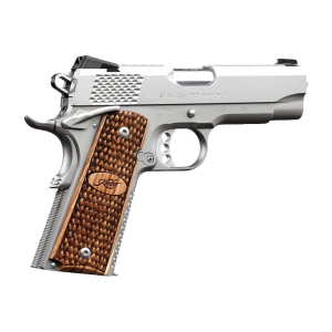 Kimber Kimber Stainless Pro Raptor II 3200195 Pistol 45 ACP 4\" Barrel 8+1 Semi-Auto Night Sights Zebrawood Grips - $1399.99 at Classic Firearms