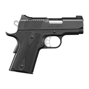 Kimber Kimber Ultra Carry II (CA) 3200061CA Pistol .45 ACP 3\" Barrel 7+1 Capacity SAO Matte Black Slide Aluminum Frame - $1059.79 at Classic Firearms