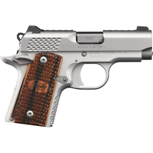 Kimber Kimber Micro 9 Stainless Raptor Pistol 3300109 9mm 3.15\" 6+1 SAO Night Sights KimPro Silver - $964.79 at Classic Firearms