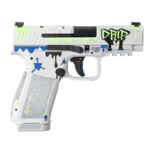 Canik Canik Mete MC9LS, Signature Series DRIP, 9mm, Semi-Auto Pistol, 3.63\" Barrel, Optic Ready, 2-17rd Magazines, Holster, Magazine Loader, White - HG7896DRW-N - $799.99 at Classic Firearms