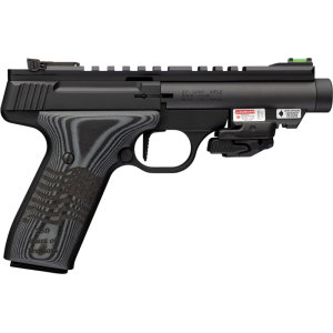 Browning Buck Mark Black Label 250 Laser Suppressor Ready 22 LR 4.4\" 10+1 Semi-Auto Pistol