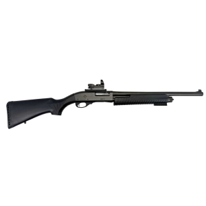 ATI GMB3 S-BEAM, Pump Shotgun, 12 Gauge, 18.5 Barrel, Bead Sight, Synthetic Stock, Black, w/ DUOSIGHT Red Dot, Remington 870 Clone