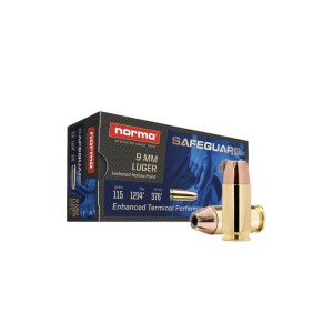 Norma Norma Safeguard 9mm Luger 115gr JHP Ammunition - 50 rounds - 610540050 - $27.28 at Classic Firearms