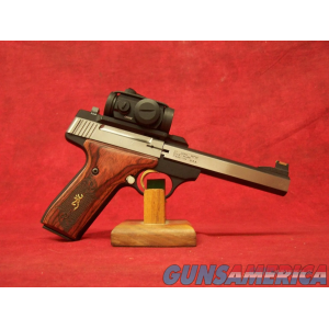 Browning Buck Mark Medallion Rosewood 22LR 5.5" SS with Vortex Crossfire Red Dot Sight (051581490) image