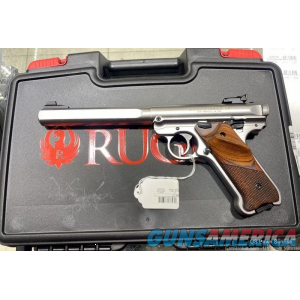Ruger Mark IV Competition 22 LR Pistol Side Slabbed 6.88" BBL 2 Mags 40112 image