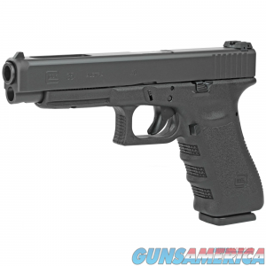 Glock PI3530103 G35 Gen 3 40 S&W 5.31" 15+1 Black Steel Slide Black Polymer Grip Adjustable Sights image