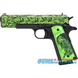 Iver Johnson Firearms IVER JOHNSON 1911A1 .45ACP 5" FS 8RD ZOMBIE EDITION image
