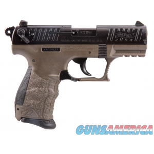 Walther P22 22LR 3.4" FDE 1-10RD CA 5120333 image