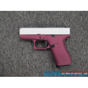 Glock 43X Silver & Black Cherry 9mm (ACG-57047--PX4350201) image