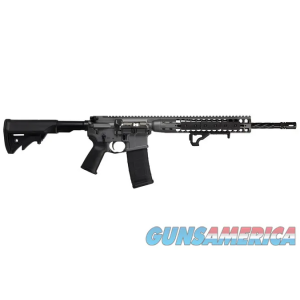 EXCLUSIVE LWRC DI .223/5.56 NATO TACTICAL GREY FINISH 16.1" SPIRAL FLUTED BBL 30+1 CAPACITY image