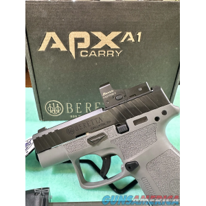 NIB - Beretta APX-A1 Carry - Grey w/Burris Fastfire 3 reddot image