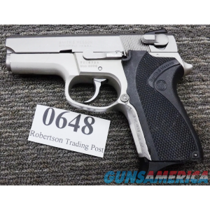 S&W 9mm 6906 Stainless Compact Auto 1993 Smith & Wesson Squadron Marked image